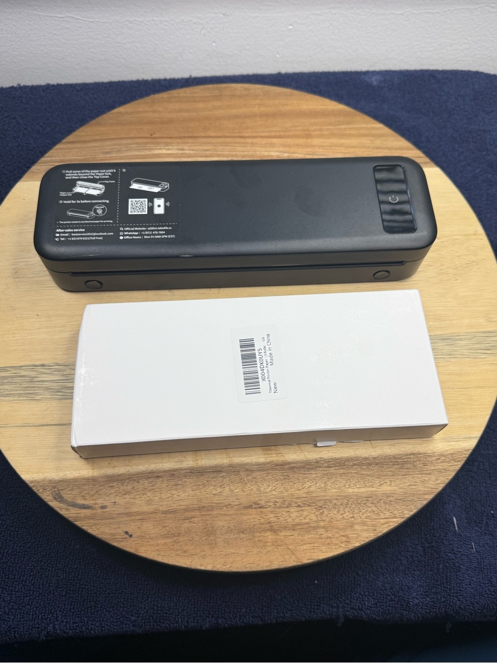 A285M Portable Thermal Printer Inkless With Thermal Paper (Tested)